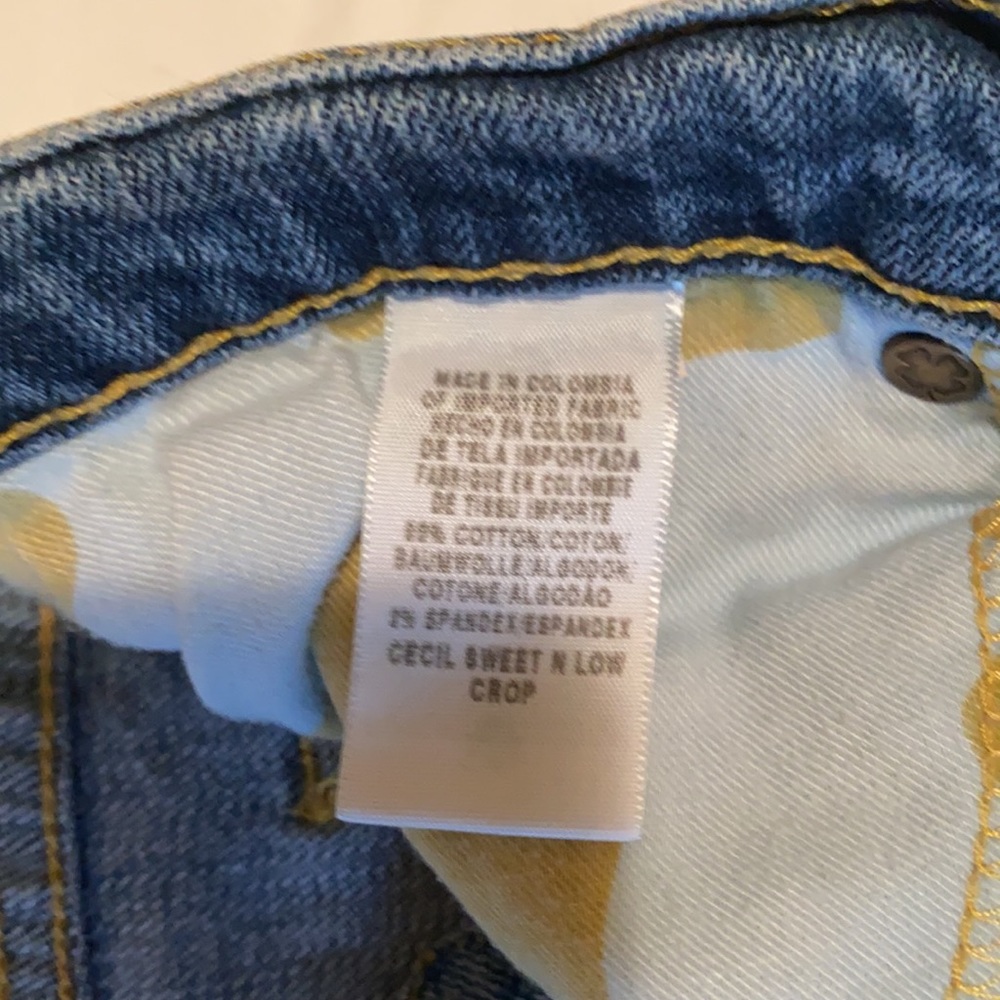 Lucky Brand cropped jeans size 8 - Picture 9 of 9
